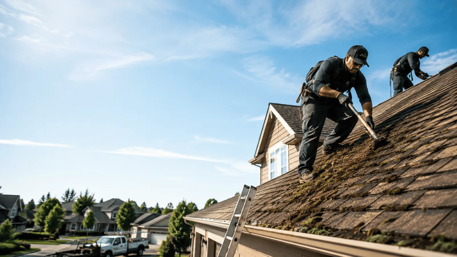 Roof Moss Removal in Biscoe, NC near me